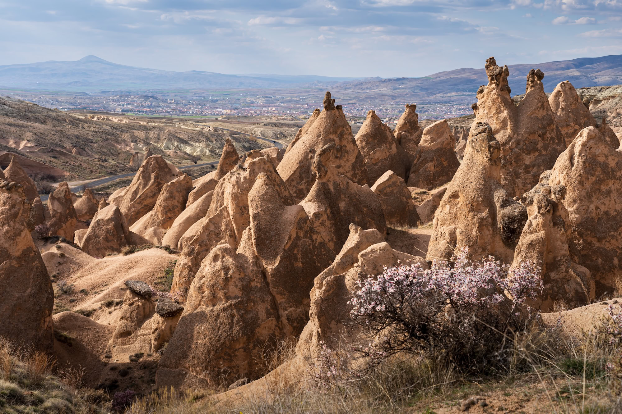 Capadocia, en la región central de Turquía