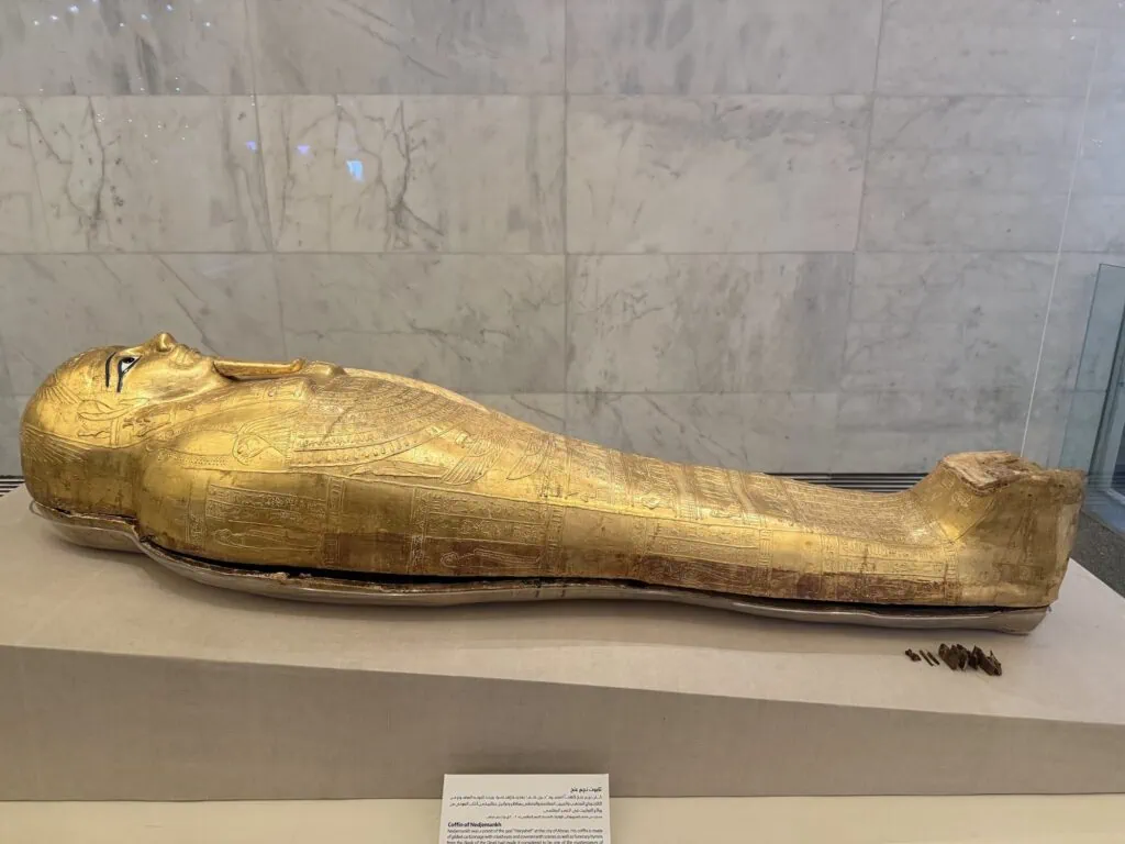 Coffin of Nedjemankh The National Museum of Egyptian Civilization