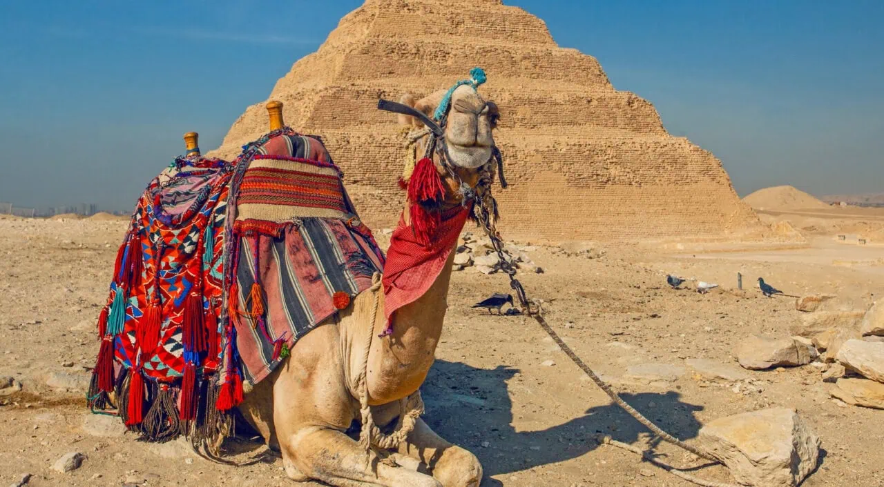 Piramide a Gradoni di Saqqara – Saqqara, a sud del Cairo